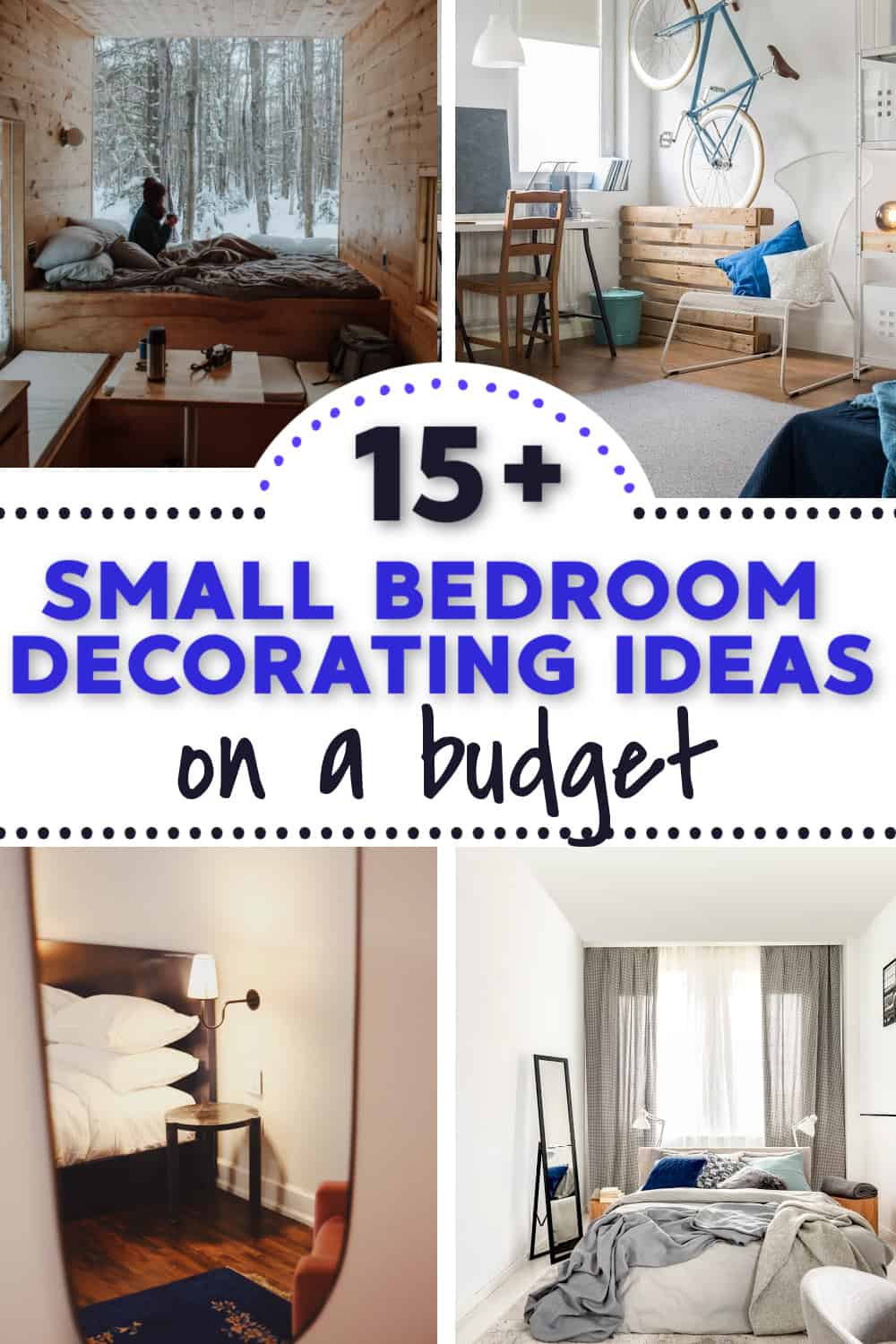 How can I decorate my room for cheap?