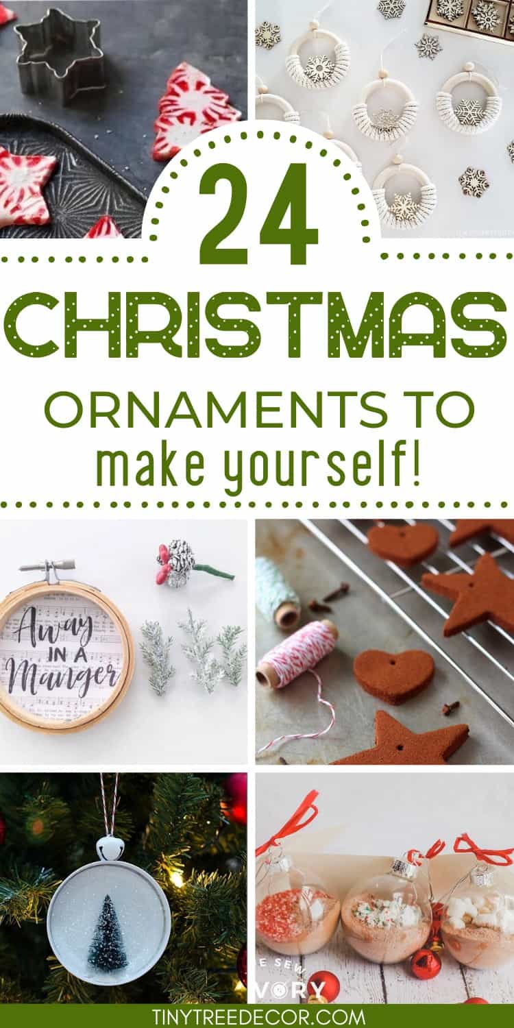 Easy DIY Christmas Ornaments | Tiny Tree Decor 2024