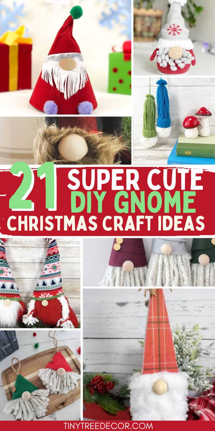 DIY Christmas Gnome Crafts {to keep, gift or sell!} | Tiny Tree Decor 2024